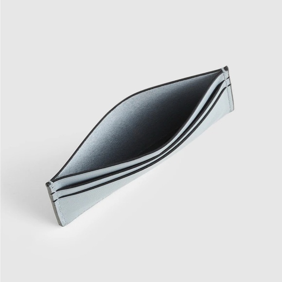 Madewell NWT 100% Leather The Card Case in Terrace Blue - Picture 3 of 4